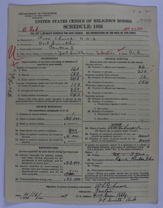 Scan of Presbyterian Church in the United States of America: 7277