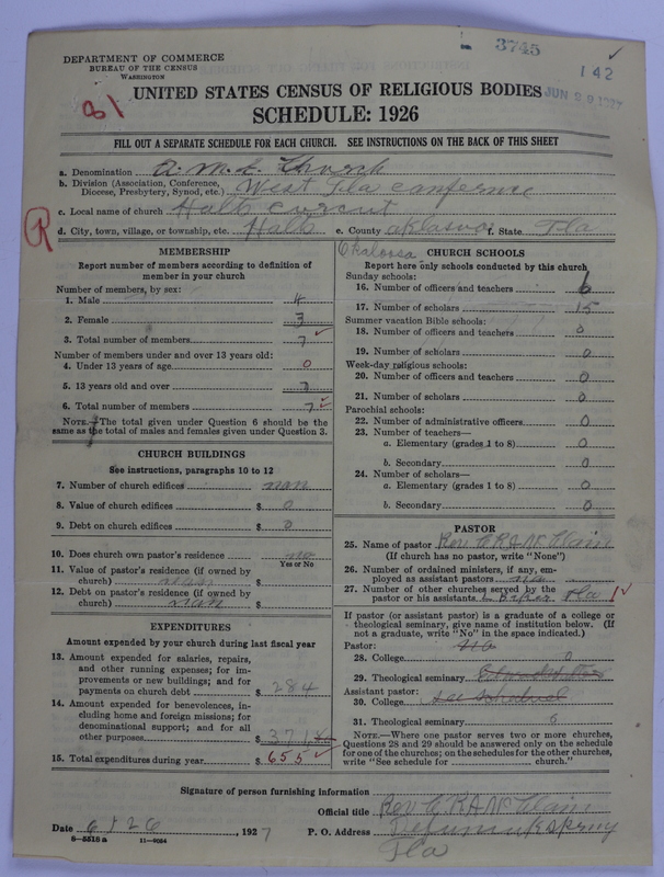 Scan of African Methodist Episcopal Church: 3745