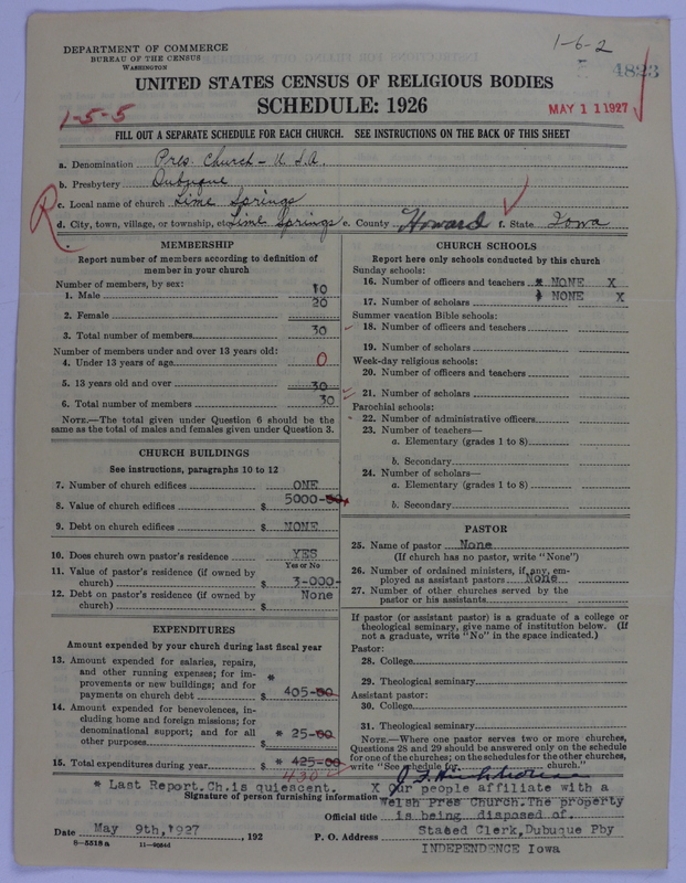 Scan of Presbyterian Church in the United States of America: 4823