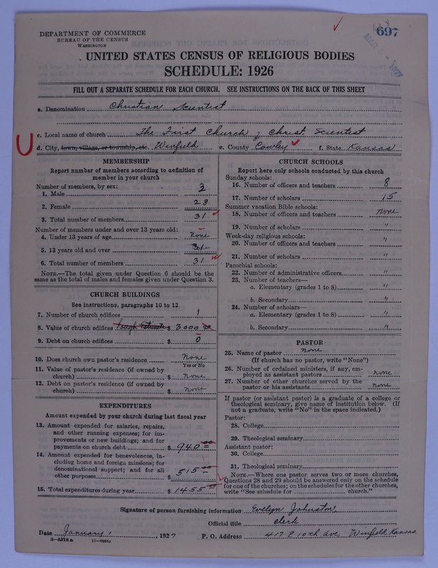 Scan of Church of Christ, Scientist: 697