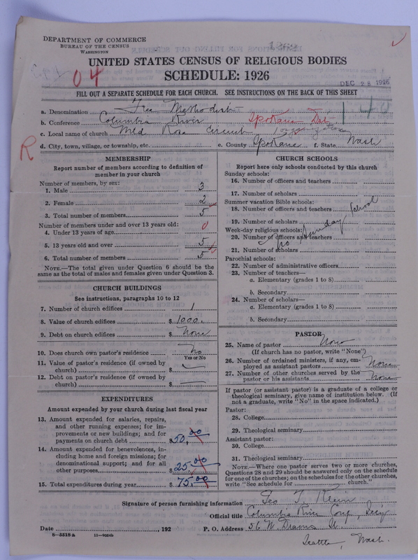 Scan of Free Methodist Church of North America: 1262