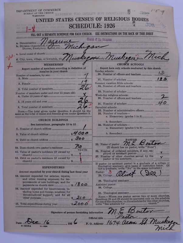 Scan of Church of the Nazarene: 398