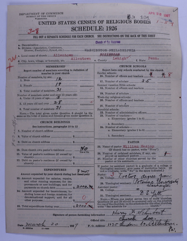 Scan of Church of the Nazarene: 101