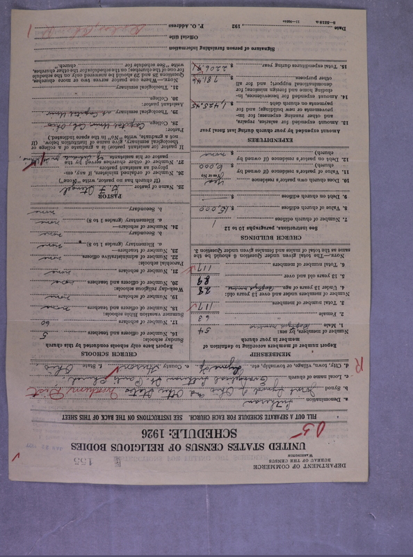 Scan of Synod of the Reformed Presbyterian Church of North America: 155