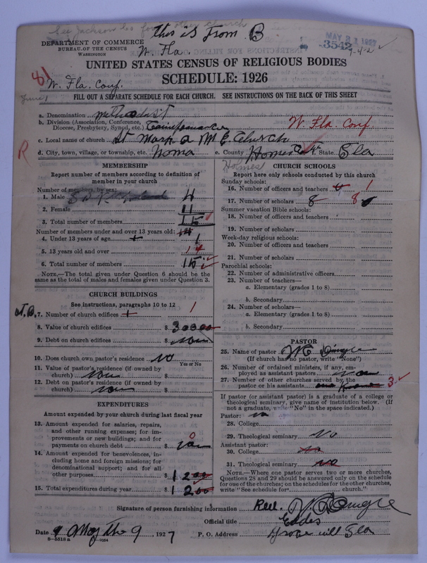 Scan of African Methodist Episcopal Church: 3542