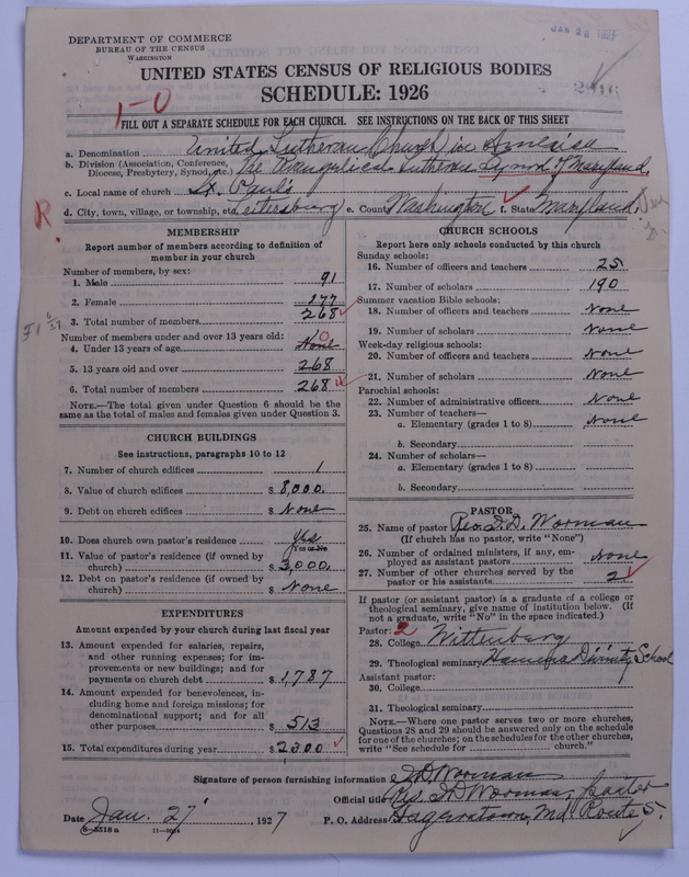 Scan of United Lutheran Church in America: 2916