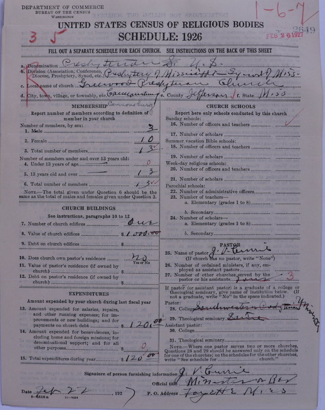 Scan of Presbyterian Church in the United States: 2649