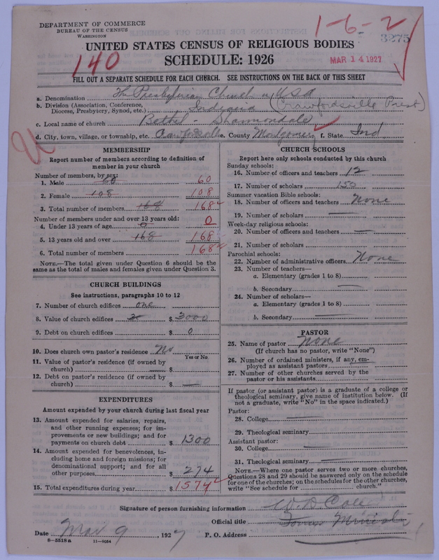 Scan of Presbyterian Church in the United States of America: 3275