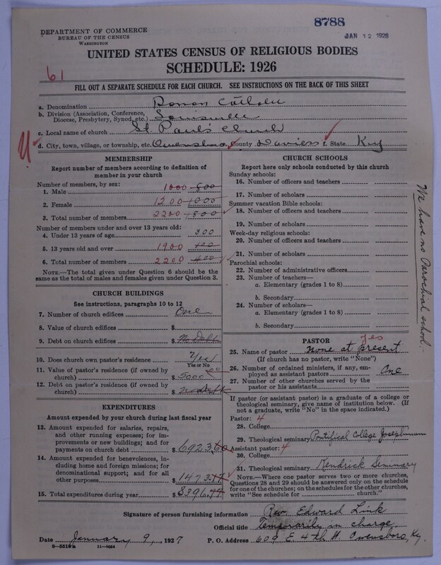 Scan of Roman Catholic Church: 8788