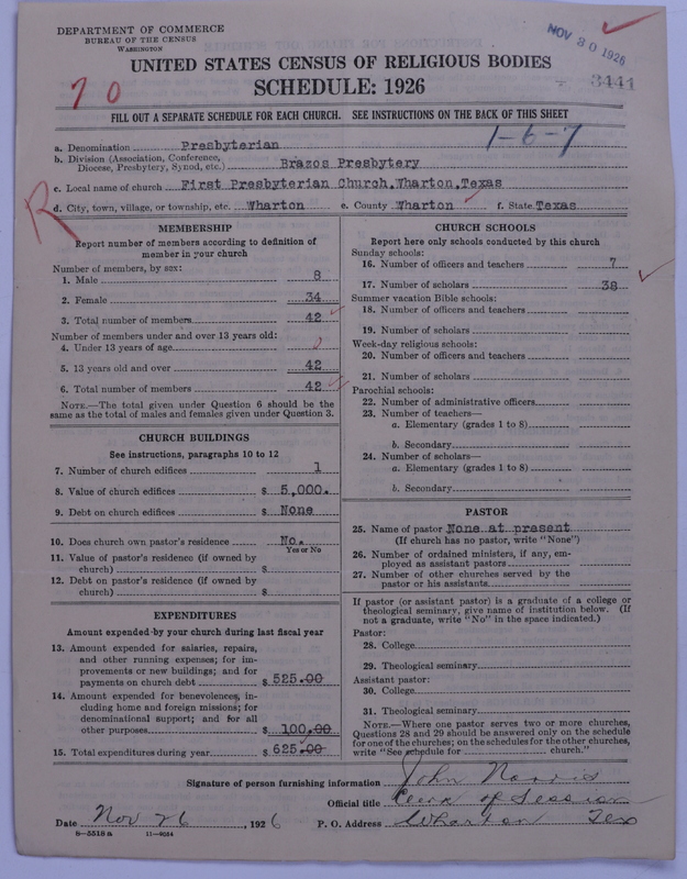 Scan of Presbyterian Church in the United States: 3441