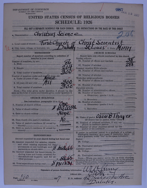 Scan of Church of Christ, Scientist: 987