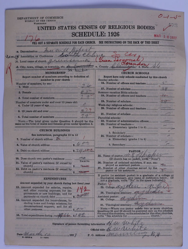Scan of Free Will Baptists: 473