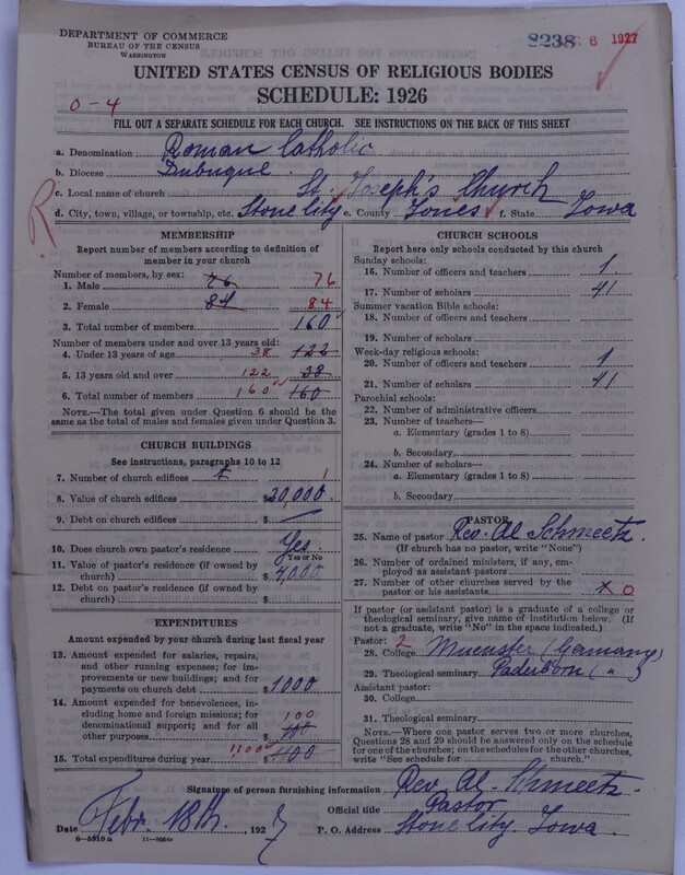 Scan of Roman Catholic Church: 8238