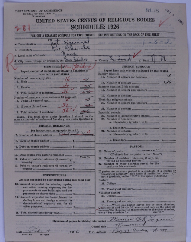 Scan of Presbyterian Church in the United States of America: 8158