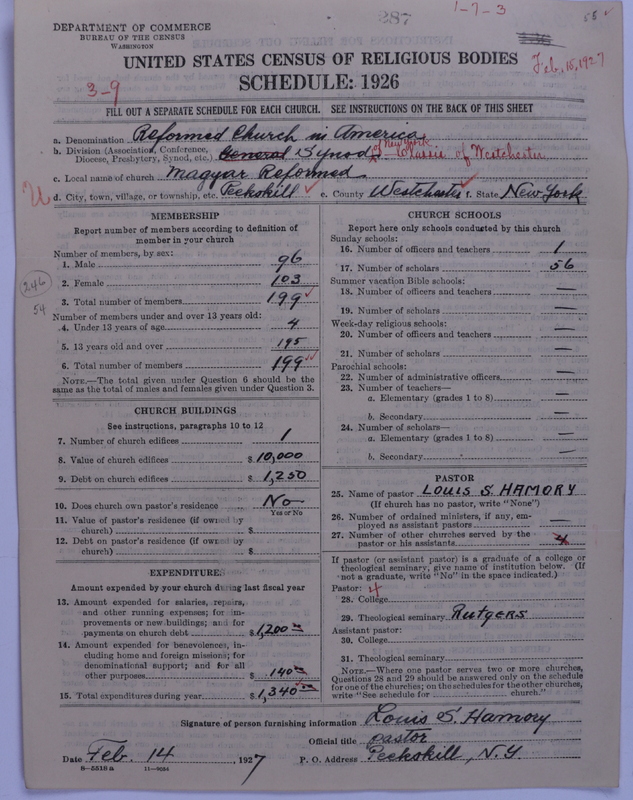 Scan of Reformed Church in America: 287