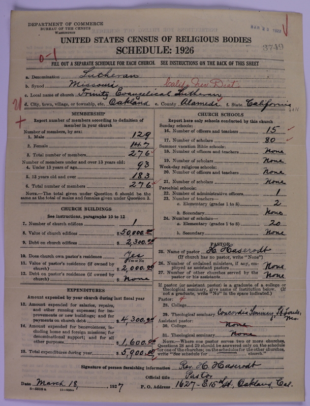 Scan of Evangelical Lutheran Synodical Conference of America: Evangelical Lutheran Synod of Missouri, Ohio, and Other States: 3749
