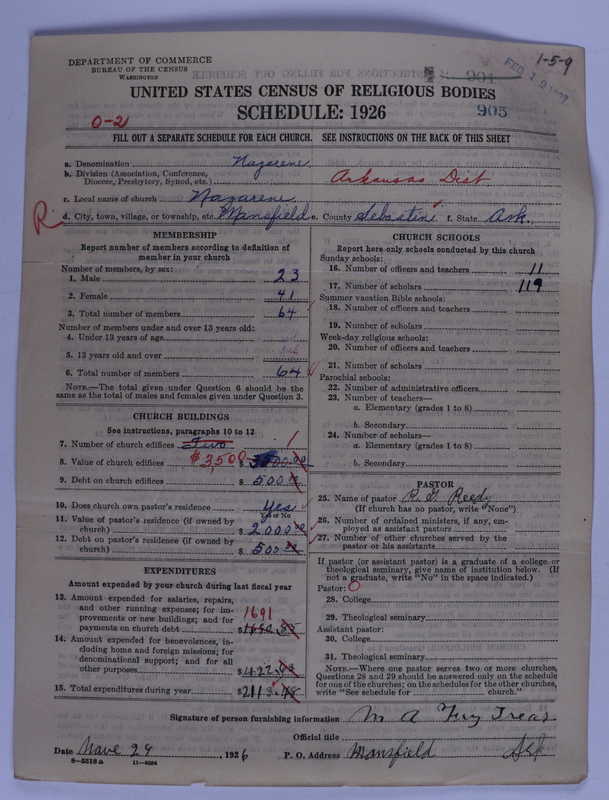 Scan of Church of the Nazarene: 905