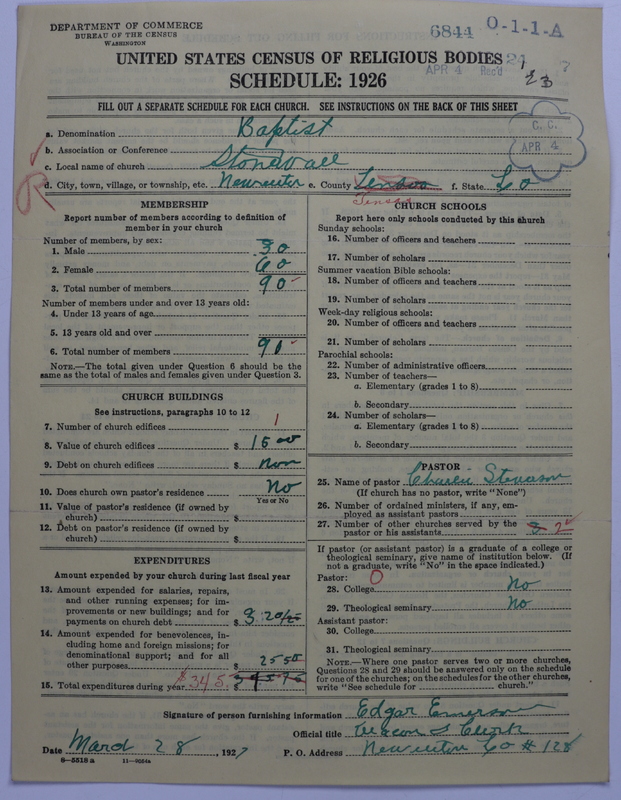 Scan of Negro Baptists: 6844