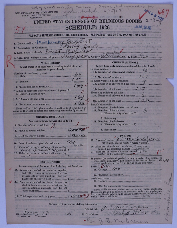 Scan of Landmark Baptist of America: 687
