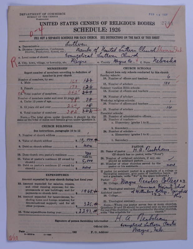 Scan of United Lutheran Church in America: 2741