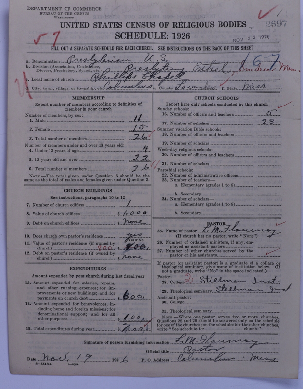 Scan of Presbyterian Church in the United States: 2697
