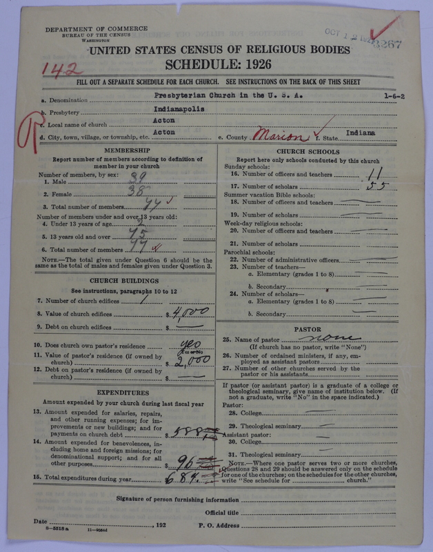 Scan of Presbyterian Church in the United States of America: 3267