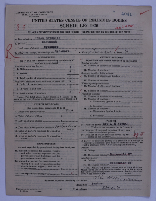Scan of Roman Catholic Church: 4041