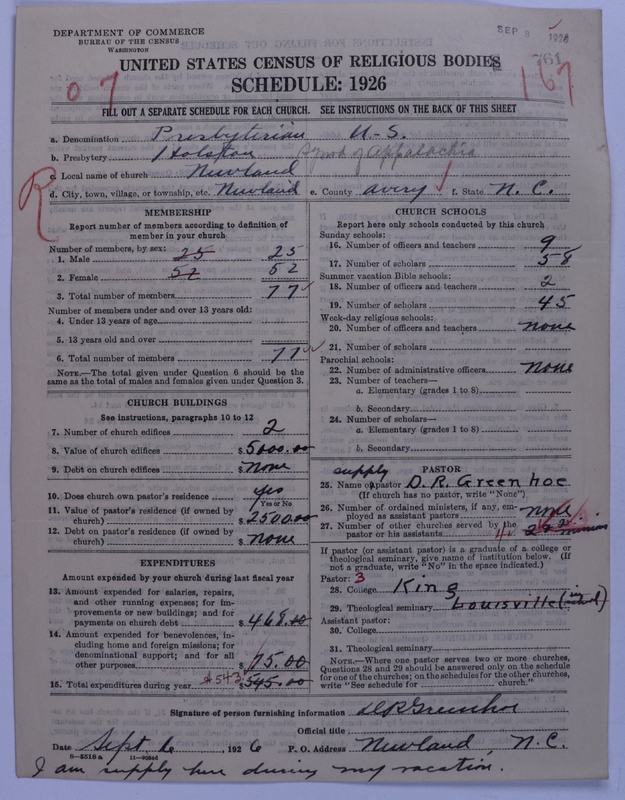 Scan of Presbyterian Church in the United States: 761