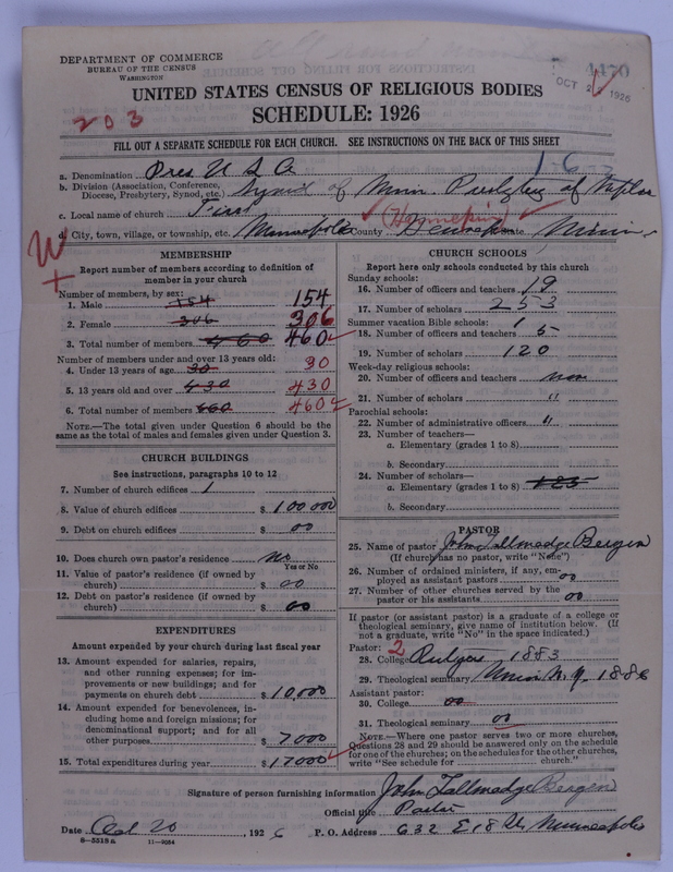 Scan of Presbyterian Church in the United States of America: 4470