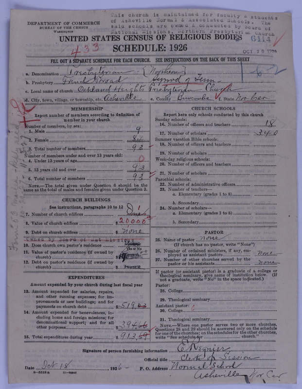 Scan of Presbyterian Church in the United States of America: 6414