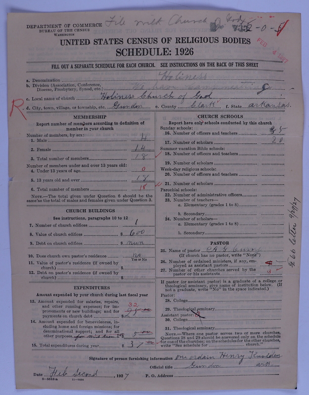 Scan of Church of God (Headquarters, Anderson, Ind.): 733