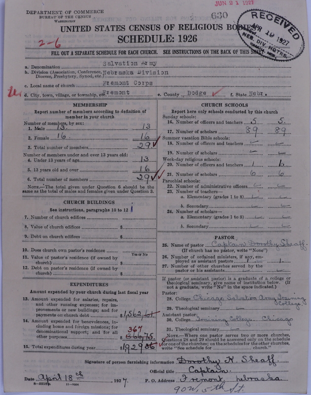 Scan of Salvation Army: 630