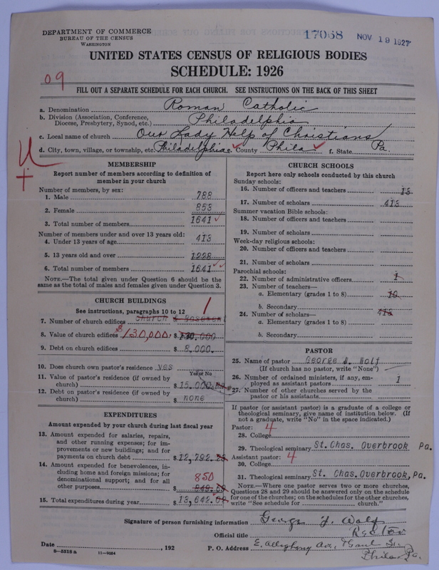 Scan of Roman Catholic Church: 17068