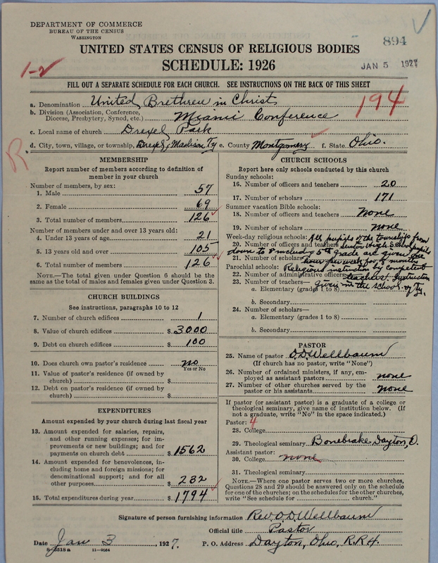 Scan of Church of the United Brethren in Christ: 894