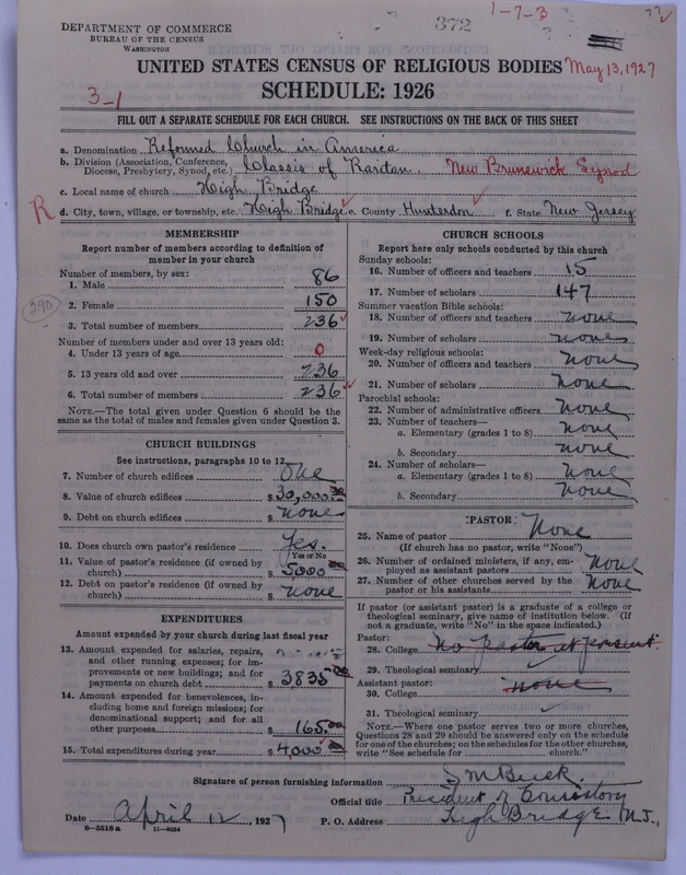 Scan of Reformed Church in America: 372
