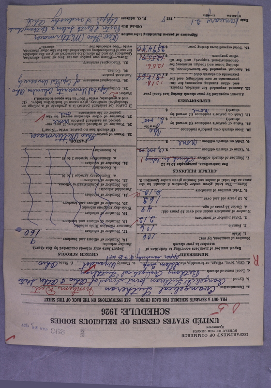 Scan of Synod of the Reformed Presbyterian Church of North America: 293
