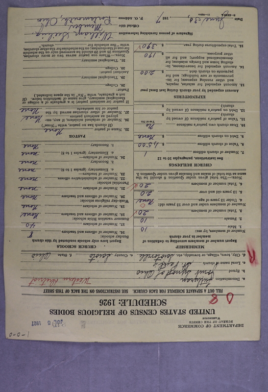 Scan of Synod of the Reformed Presbyterian Church of North America: 249
