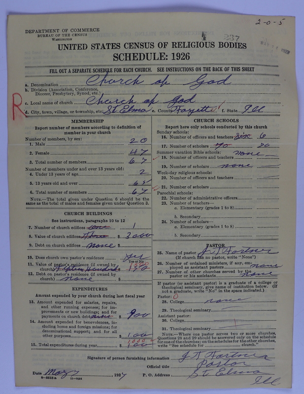 Scan of Church of God (Headquarters, Anderson, Ind.): 237