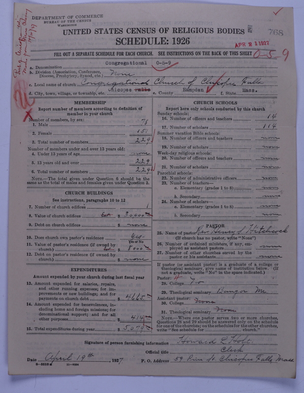 Scan of Congregational Churches: 768