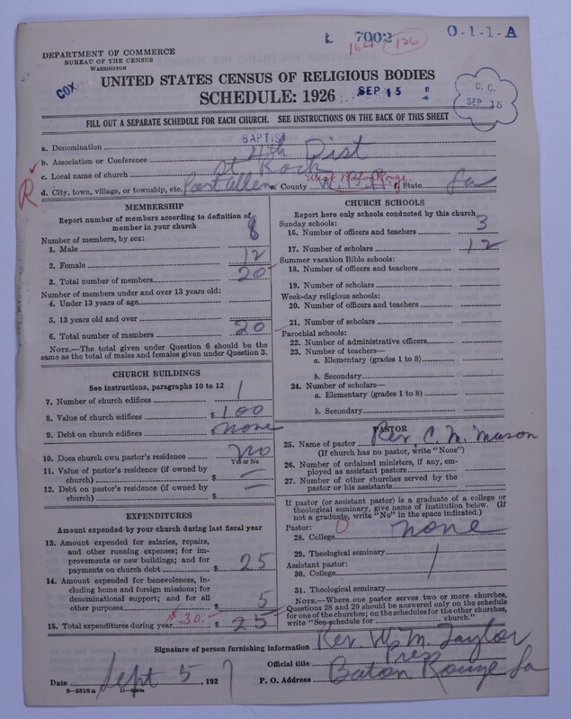 Scan of Negro Baptists: 7002