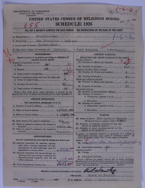 Scan of Presbyterian Church in the United States of America: 8576