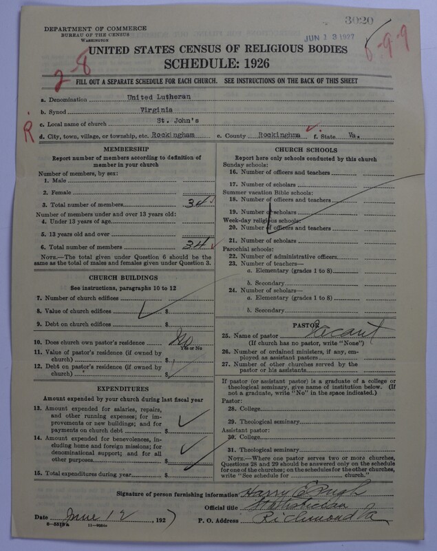 Scan of United Lutheran Church in America: 3020