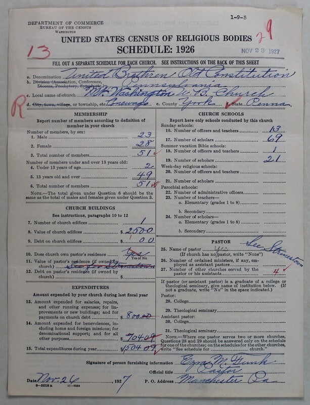 Scan of Church of the United Brethren in Christ (Old Constitution): 29