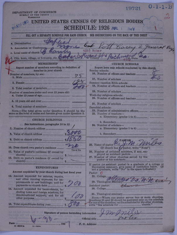 Scan of Negro Baptists: 19721