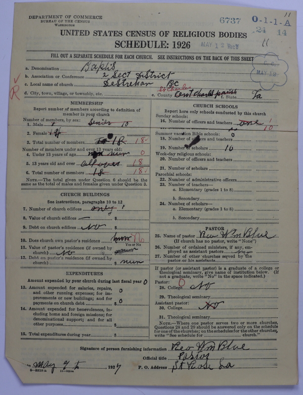 Scan of Negro Baptists: 6737