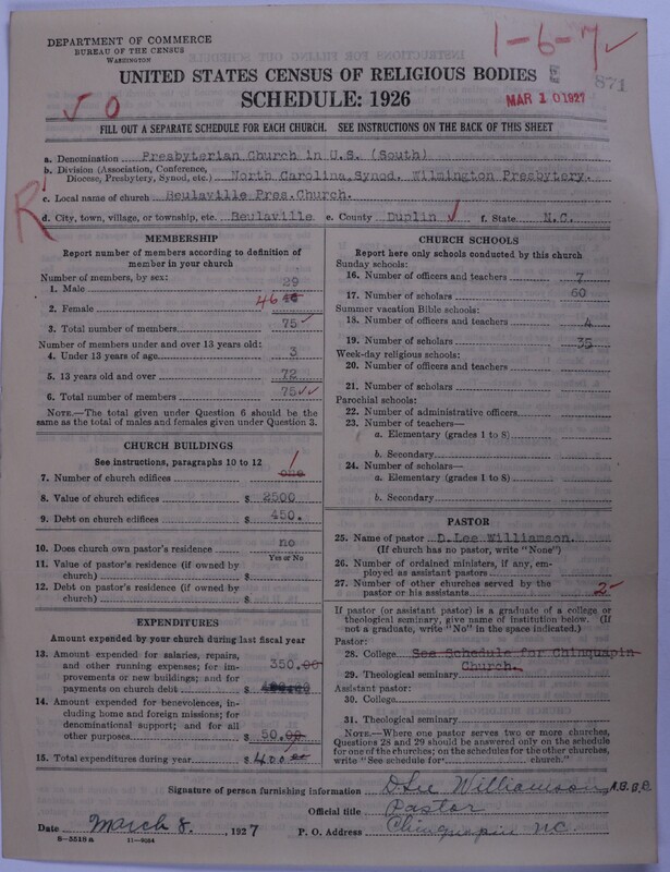 Scan of Presbyterian Church in the United States: 871
