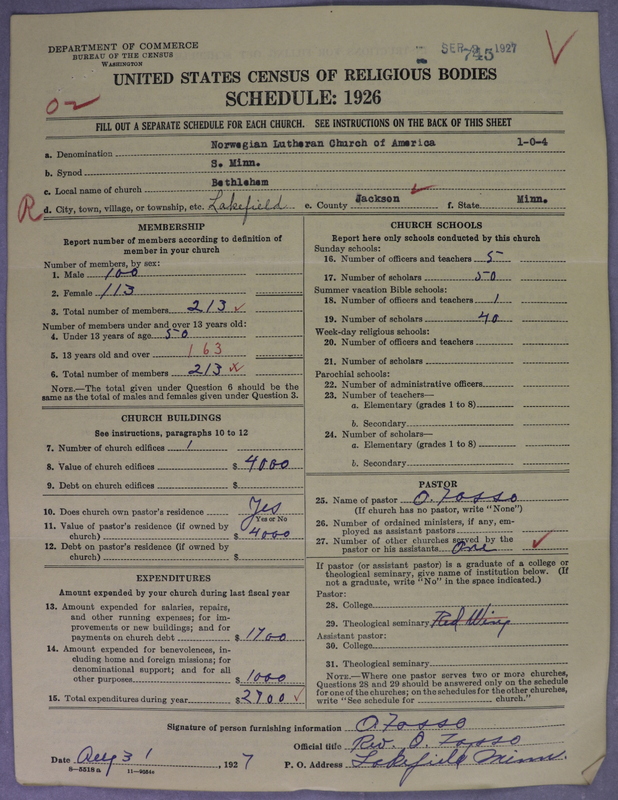 Scan of Norwegian Lutheran Church of America: 745