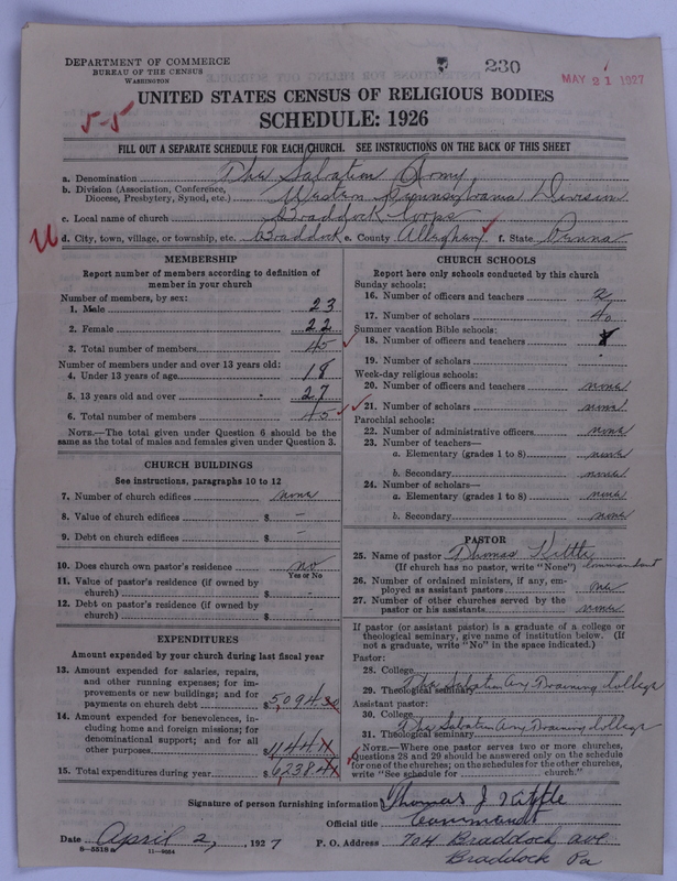 Scan of Salvation Army: 230