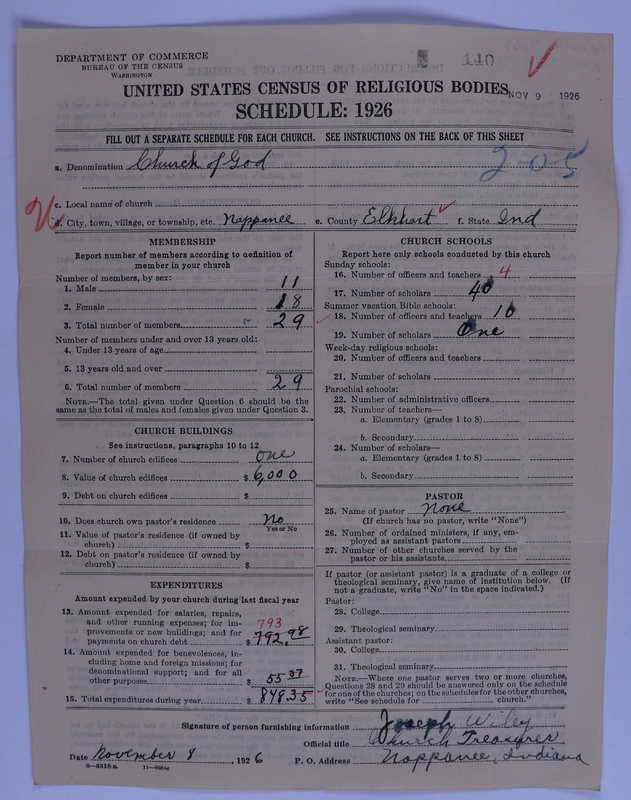 Scan of Church of God (Headquarters, Anderson, Ind.): 140
