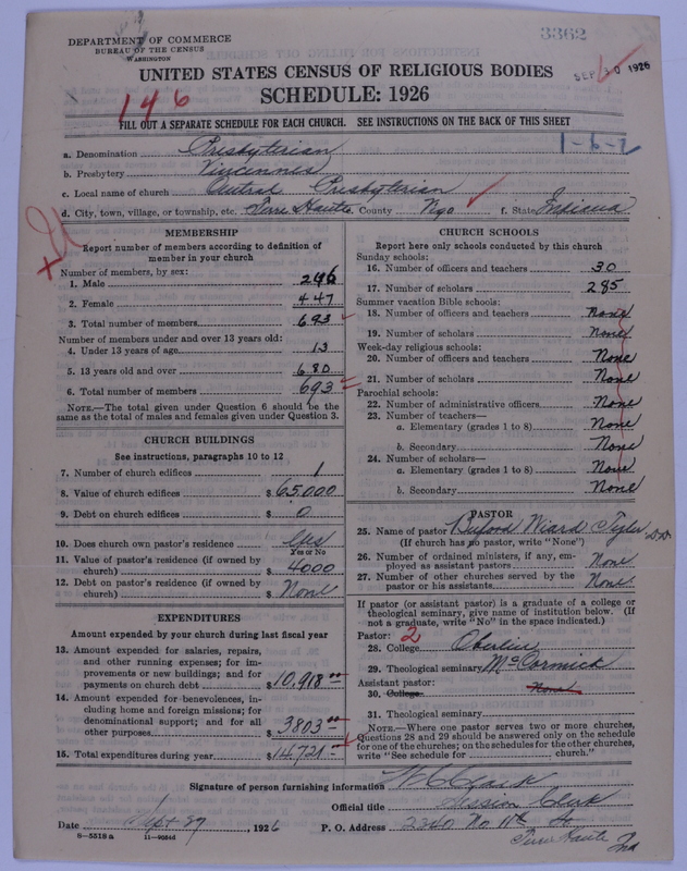 Scan of Presbyterian Church in the United States of America: 3362